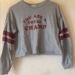 thick long sleeve sweater